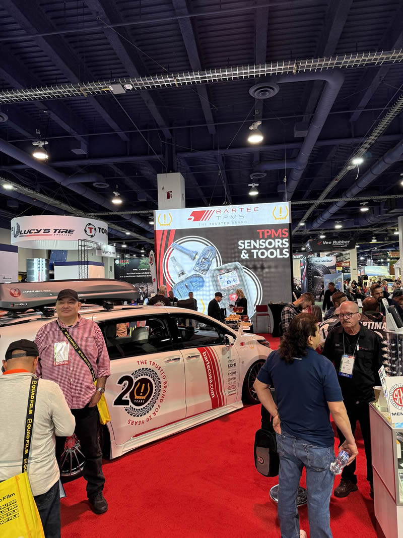 Day 2 Bartec TPMS At Booth 42089 At SEMA 2024