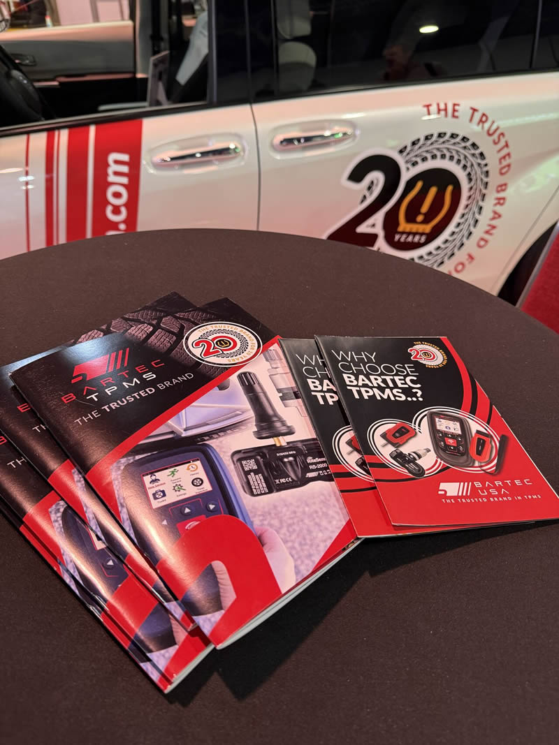 Day 2 Bartec TPMS At Booth 42089 At SEMA 2024