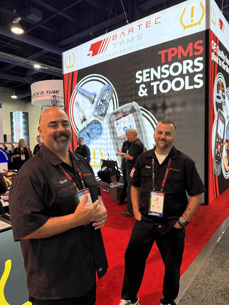 Day 3 Bartec TPMS At Booth 42089 At SEMA 2024