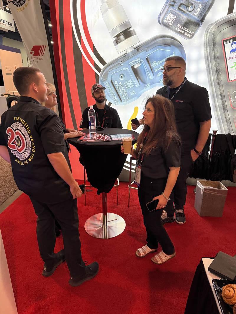 Day 3 Bartec TPMS At Booth 42089 At SEMA 2024