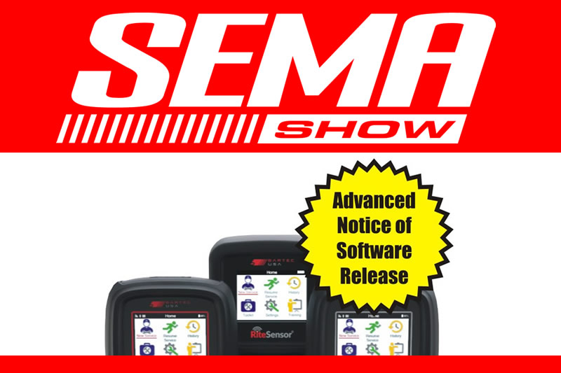 Visit Bartec TPMS At SEMA & Discuss Our Next Software Release R67.2/R7.2