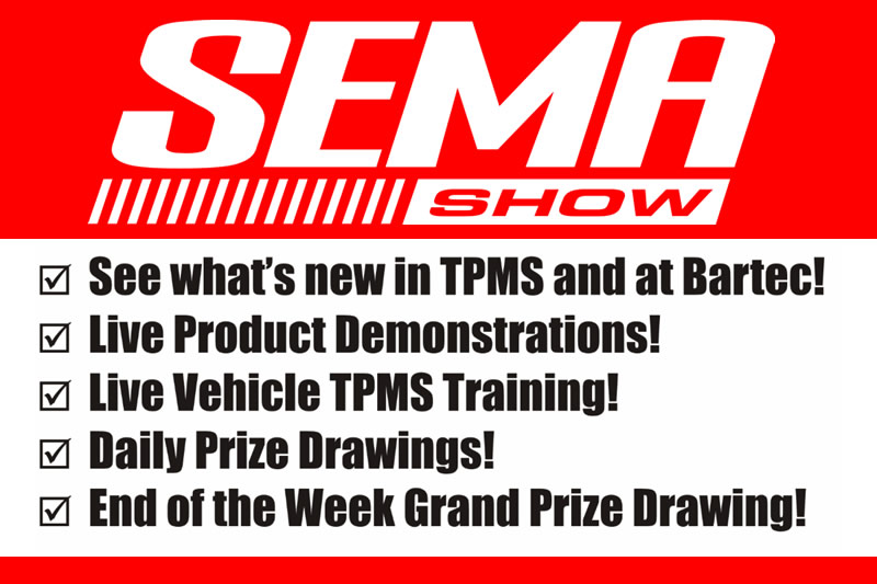 Visit Bartec TPMS At SEMA 2024 Booth #42089